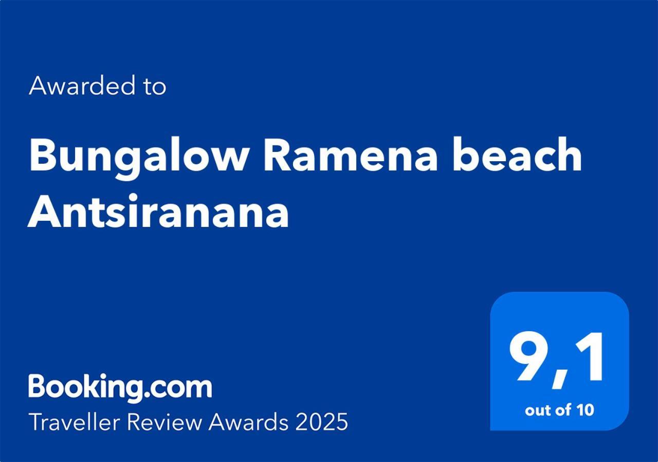 Bungalow Ramena Beach Antsiranana Andjamen Exterior photo